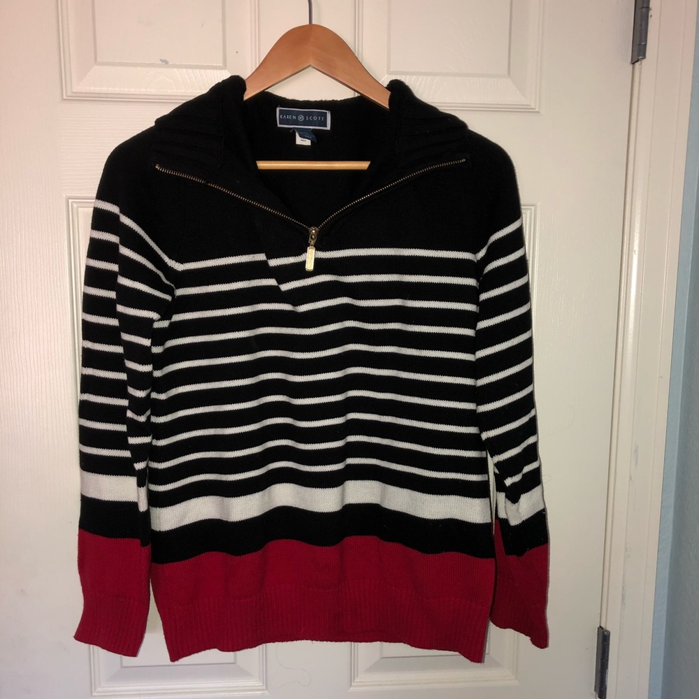 Quarter Zip Sweater